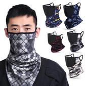 Talvine jalgratta näomask tuulekindel fliisist suusajooksmise spordimask soe kaelasall hingav välispordi jalgratta näomask