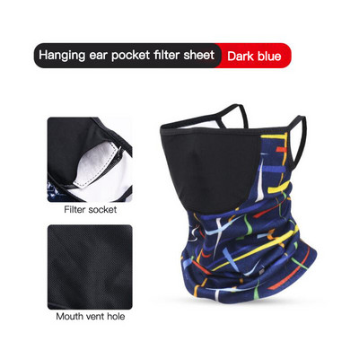 Talvine jalgratta näomask tuulekindel fliisist suusajooksmise spordimask soe kaelasall hingav välispordi jalgratta näomask