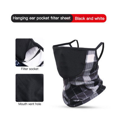 Talvine jalgratta näomask tuulekindel fliisist suusajooksmise spordimask soe kaelasall hingav välispordi jalgratta näomask