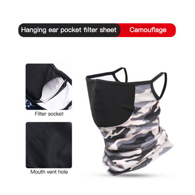 Talvine jalgratta näomask tuulekindel fliisist suusajooksmise spordimask soe kaelasall hingav välispordi jalgratta näomask