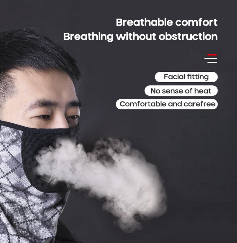 Talvine jalgratta näomask tuulekindel fliisist suusajooksmise spordimask soe kaelasall hingav välispordi jalgratta näomask