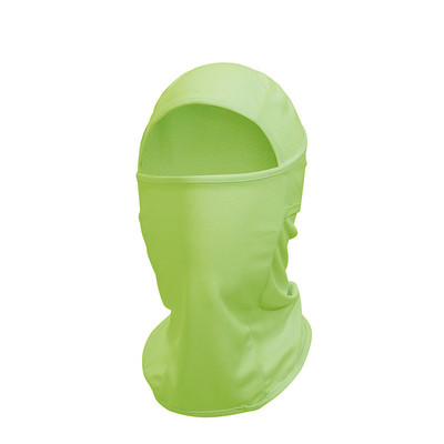 Suvine välitingimustes UV-vastane Balaclava Mootorratta näokate Hingav Moto Biker Tuulekork Mask Jalgrattakiivri vooder Rattapeakate