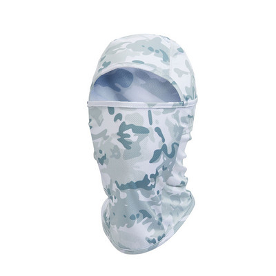 Suvine välitingimustes UV-vastane Balaclava Mootorratta näokate Hingav Moto Biker Tuulekork Mask Jalgrattakiivri vooder Rattapeakate