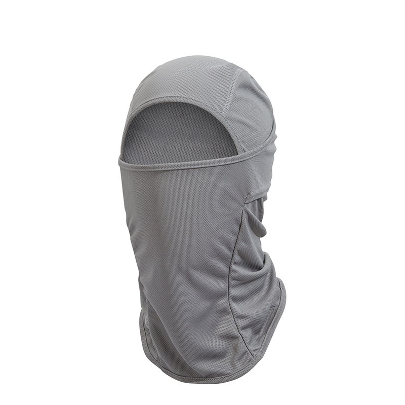 Suvine välitingimustes UV-vastane Balaclava Mootorratta näokate Hingav Moto Biker Tuulekork Mask Jalgrattakiivri vooder Rattapeakate