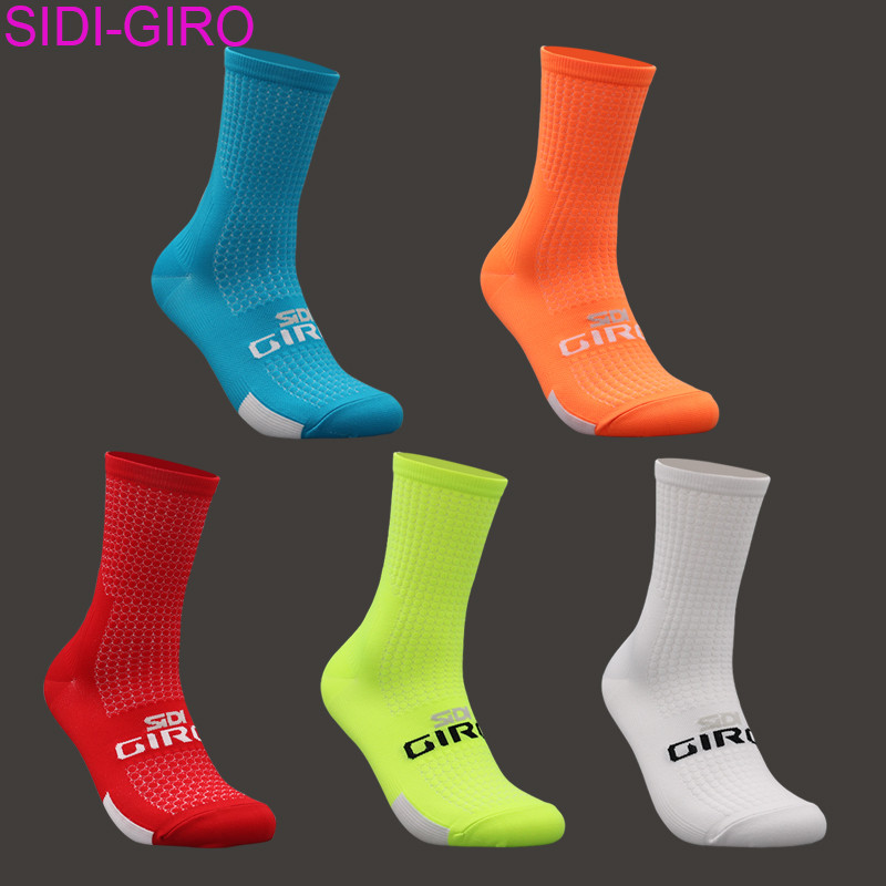 SIDI-GIRO Professional Cycling Socks hingavad meeste ja naiste sportjooksu korvpalli kompressioonsokid