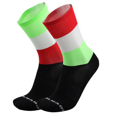 ZFLAMERNove biciklističke čarape vrhunske kvalitete profesionalne marke Sportske čarape Prozračne biciklističke čarape za utrke na otvorenom velike veličine Muškarci Žene