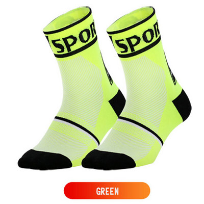 DH SPORTS Márka Kerékpáros zoknik Kényelmes kültéri Sport Férfi Női Dot Zokni Futó Túrázás Verseny Országúti MTB Mountain Bike Zokni