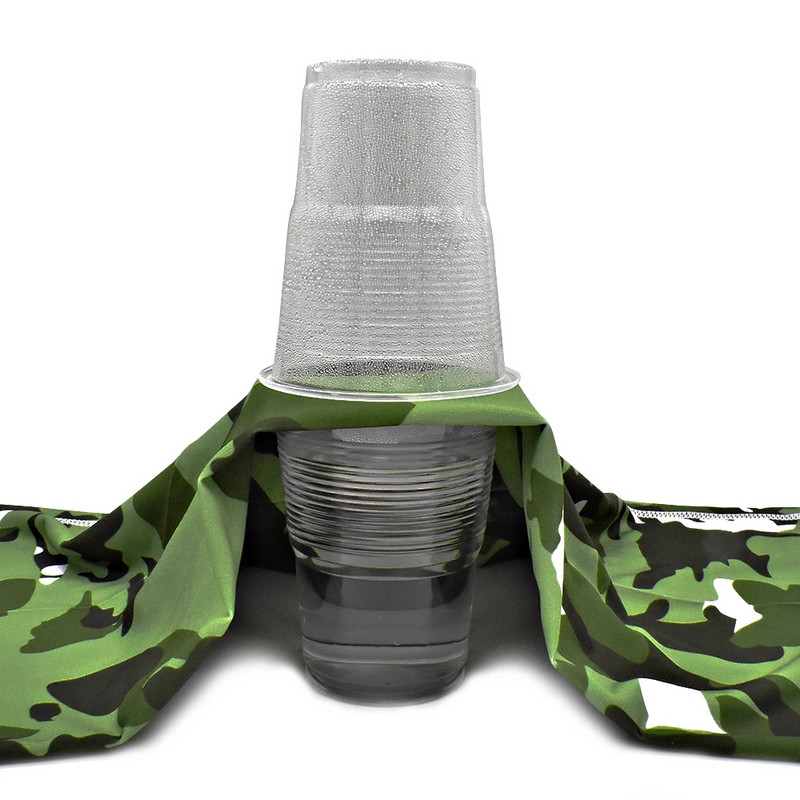 WOSAWE Mască de față din mătase de gheață pentru bărbați Protecție solară Mască de față de călărie respirabilă Protecție UV Protecție împotriva radiațiilor UV Crăciun pentru cap pentru bicicletă Bandă pentru cap Mască Esarfă