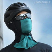 Rattasõidu näokaitse Mugav pehme tekstuur Kiiresti kuivav matkavarustus Ratsutamine Peakatted Jalgrattasõidu peakatted