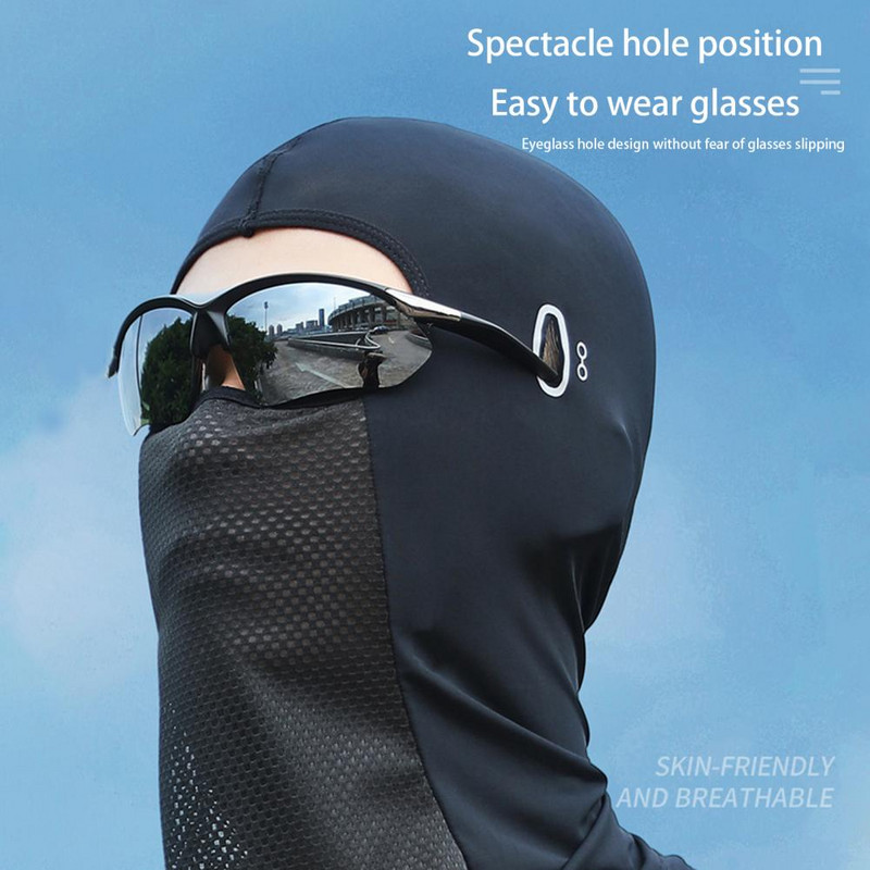 Rattasõidu näokaitse Mugav pehme tekstuur Kiiresti kuivav matkavarustus Ratsutamine Peakatted Jalgrattasõidu peakatted