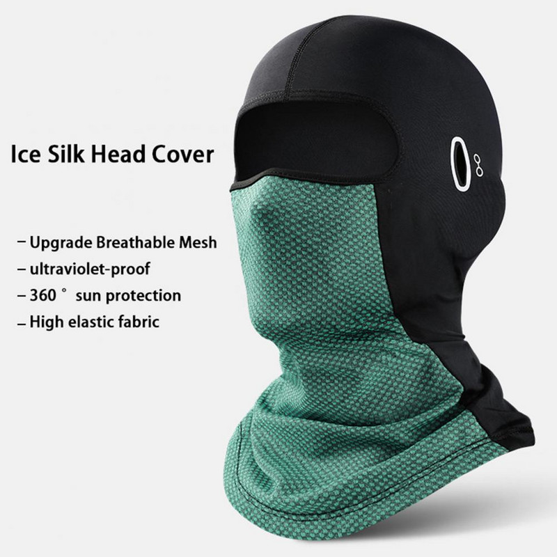 Rattasõidu näokaitse Mugav pehme tekstuur Kiiresti kuivav matkavarustus Ratsutamine Peakatted Jalgrattasõidu peakatted