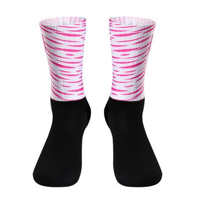 Șosete de ciclism noi de vară, rece, respirabile, anti-alunecare, din silicon, pentru competiție profesională, sport aero, bicicletă, alergare, șosete Calcetines Ciclismo