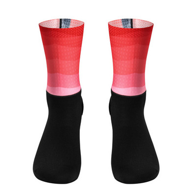 Șosete de ciclism noi de vară, rece, respirabile, anti-alunecare, din silicon, pentru competiție profesională, sport aero, bicicletă, alergare, șosete Calcetines Ciclismo
