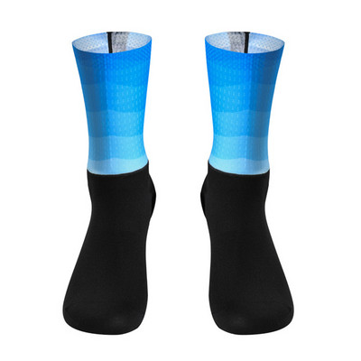 Șosete de ciclism noi de vară, rece, respirabile, anti-alunecare, din silicon, pentru competiție profesională, sport aero, bicicletă, alergare, șosete Calcetines Ciclismo