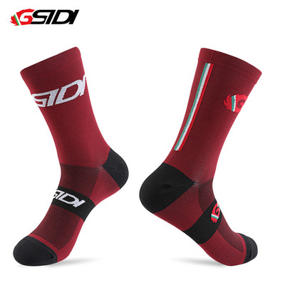 Șosete sportive de marcă nouă, șosete de ciclism, bărbați, femei, șosete de ciclism, șosete de baschet, șosete de curse, modă de stradă, patinaj cu rotile