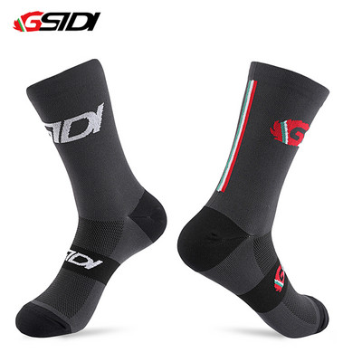 Șosete sportive de marcă nouă, șosete de ciclism, bărbați, femei, șosete de ciclism, șosete de baschet, șosete de curse, modă de stradă, patinaj cu rotile