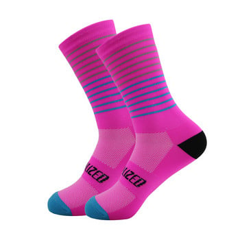 Дамски чорапи за колоездене Спорт за бягане Баскетболни велосипеди Чорапи за къмпинг Дамски мъжки чорапи