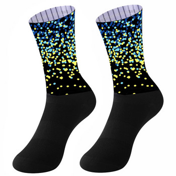 Мъжки спортни чорапи Велосипедни чорапи за колоездене Чорапи за бягане на открито Компресивни чорапи Calcetines Ciclismo