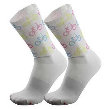 Compressprint Unisex Leg Support Stretch Outdoor Sport Socks Високи компресионни чорапи за бягане Сноуборд Дълги чорапи