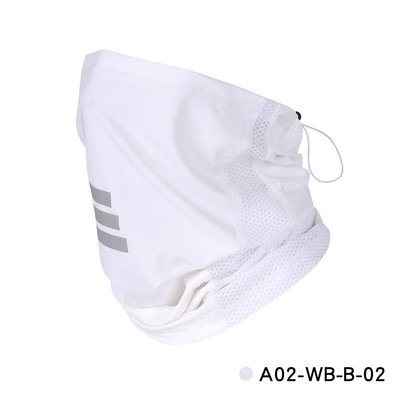 Eșarfă cu tub reflectorizant pentru călărie de noapte, plasă, bandană multifuncțională respirabilă, balaclava bărbați, alergare, ciclism, motocicletă, protecție facială