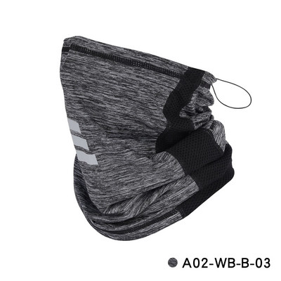 Eșarfă cu tub reflectorizant pentru călărie de noapte, plasă, bandană multifuncțională respirabilă, balaclava bărbați, alergare, ciclism, motocicletă, protecție facială