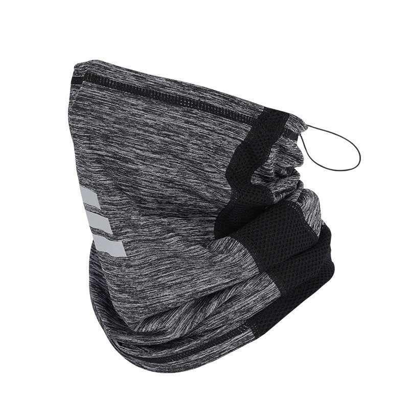 Eșarfă cu tub reflectorizant pentru călărie de noapte, plasă, bandană multifuncțională respirabilă, balaclava bărbați, alergare, ciclism, motocicletă, protecție facială