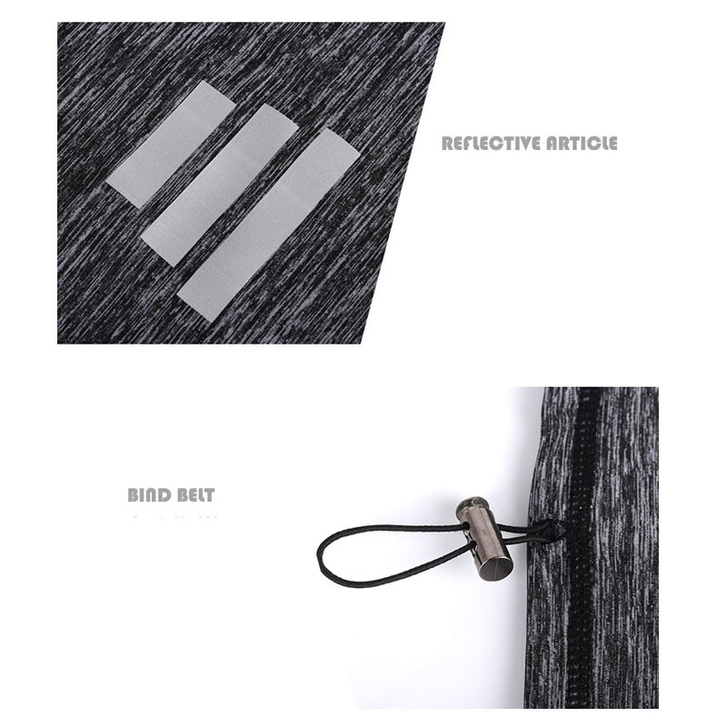 Eșarfă cu tub reflectorizant pentru călărie de noapte, plasă, bandană multifuncțională respirabilă, balaclava bărbați, alergare, ciclism, motocicletă, protecție facială