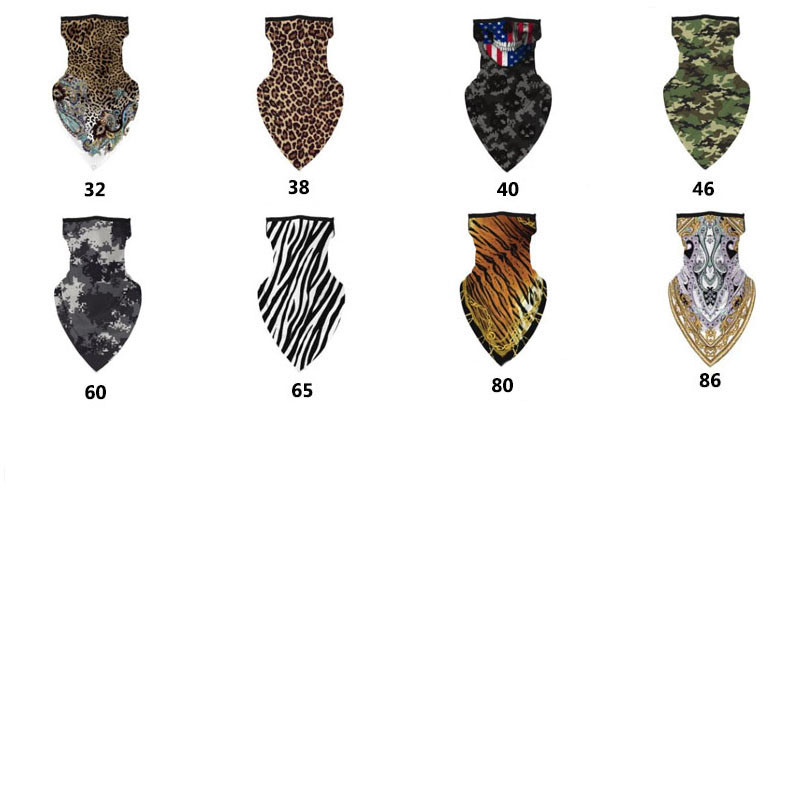 Új Trend Motorkerékpár Szélálló Bandana Sál Magic Multifunkcionális Fél Maszk Balaklavák Snowboard Nyak Háromszög Sál Kalapok