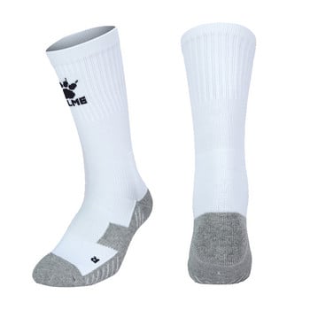 KELME Спортни чорапи Мъжки футболни чорапи Колоездене Бягане Спорт на открито Противоплъзгащи се висококачествени дишащи мъжки K15Z934