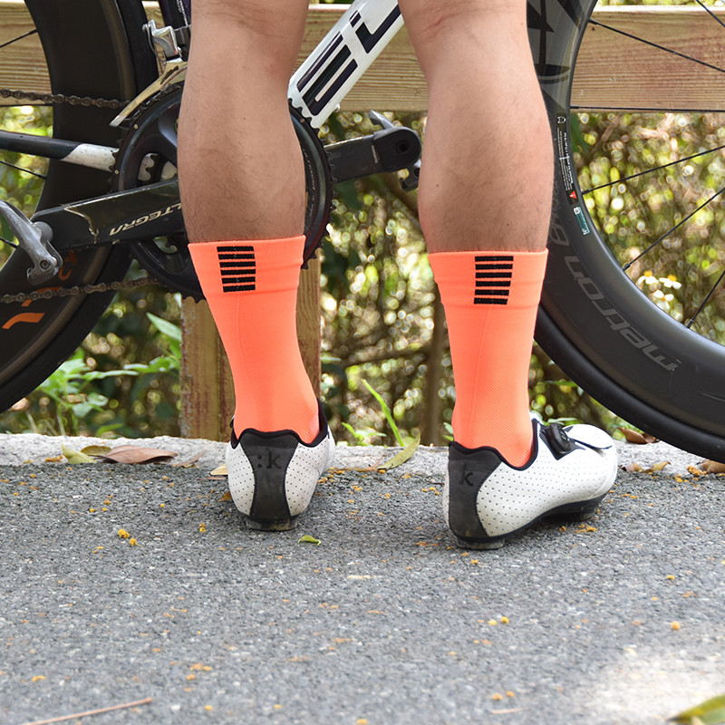 Spordirattasokid Professional Racing MTB jalgratta sokid Puhast puuvillast hingavad elastsed sokid meestele ja naistele jalgratturile