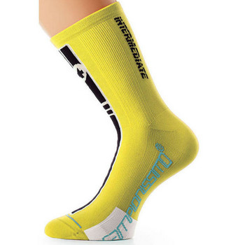 ZFLAMER Спортни чорапи за колоездене Мъже Жени Професионални дишащи чорапи за спортни велосипеди Висококачествени предпазни крака Wicking Велосипедни чорапи