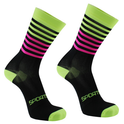 Șosete sport Șosete unisex pentru ciclism Bărbați Șosete sport în aer liber Încălțăminte pentru biciclete pentru șosete pentru bicicletă de drum Alergare Baschet