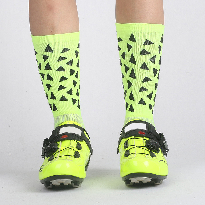 Șosete profesioniști de ciclism pentru bărbați, femei, biciclete, în aer liber, șosete de echitație, alpinism, alergare, curse, șosete sport de compresie