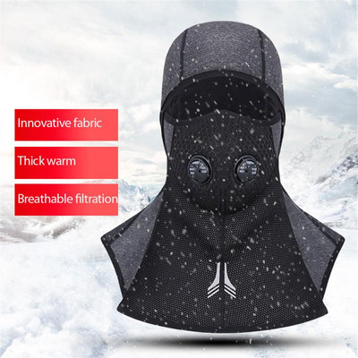 Mască de schi rezistentă la vânt - Mască pentru vreme rece, potrivită pentru schi, snowboarding, motociclete și sporturi de iarnă