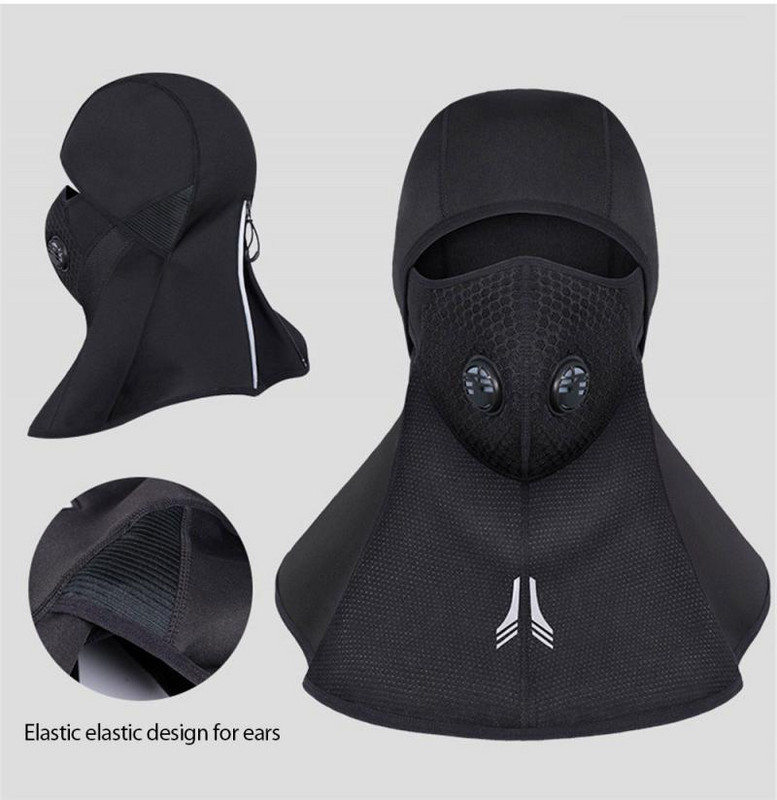 Tvirtas galvos apdangalas, atsparus vėjui, slidinėjimo kaukė-šalto oro kaukė, tinka slidinėjimui, snieglenčių sportui, motociklams ir žiemos sportui