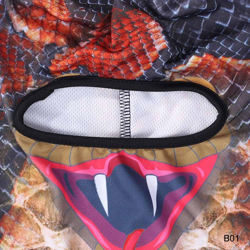 Mască completă pentru motocicletă, pălărie în formă de animal 3D, căptușeală pentru cască, rezistentă la vânt, respirabilă, șapcă completă, femei, bărbați, accesorii pentru cap sport