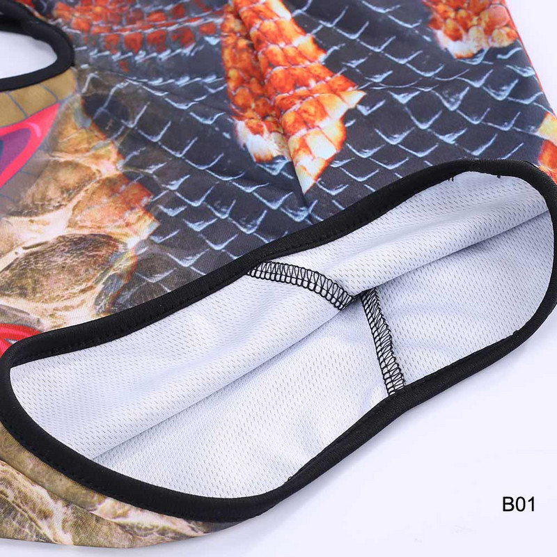 Mască completă pentru motocicletă, pălărie în formă de animal 3D, căptușeală pentru cască, rezistentă la vânt, respirabilă, șapcă completă, femei, bărbați, accesorii pentru cap sport