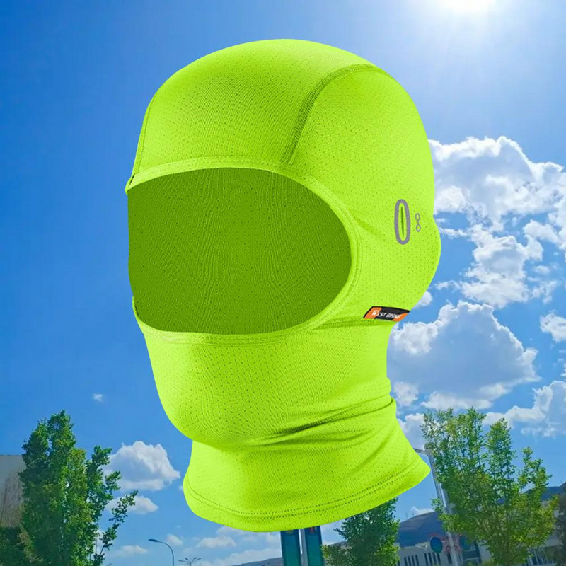 Szakadásálló szemüveglyukakkal Nedvességelvezető nyári motoros bukósisak Arcvédő Kerékpáros tartozékok