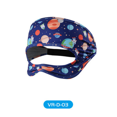 Mască de ochi 3D VR, respirabilă, rezistentă la transpirație, țesătură din poliester, potrivită pentru VR-D-01 VR-D-02 VR-D-03 VR-D-04 Home Gathering Entertainment