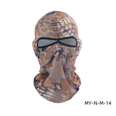 Lycra Balaclava sapka kültéri lovagló maszk motoros sisak bélés dupla lyuk nyitott szem fejfedő sapka légáteresztő szélálló