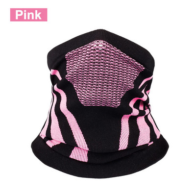 Ветроустойчива зимна топла маска за лице Колоездене Полумаска за спортно бягане Обучение Защита на лицето и шията Външен шал Затопляне на врата