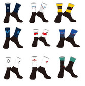 LASER CUT ONE PAIR 2022 INEOS JUMBO VISMA FDJ UAE TEAM Șosete Ciclism Antiderapant Bicicletă Curse MITI Respirabil PENTRU Bărbați și Femei