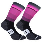 Șosete de ciclism profesionale antiderapante din silicon de 5 cm, șosete sportive, foarte comprimate, bărbați, femei, pentru bicicletă, șosete pentru alergare