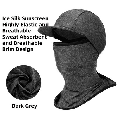 Ζελατίνα ιππασίας Αντιανεμικό καπέλο για υπαίθριο χώρο Αθλητικό γείσο πεζοπορίας Ανδρικό καπέλο προστασίας από υπεριώδη ακτινοβολία Κασκόλ Κάλυμμα προσώπου Κάμπινγκ Καπέλα κεφαλής Καπέλα ψαριού