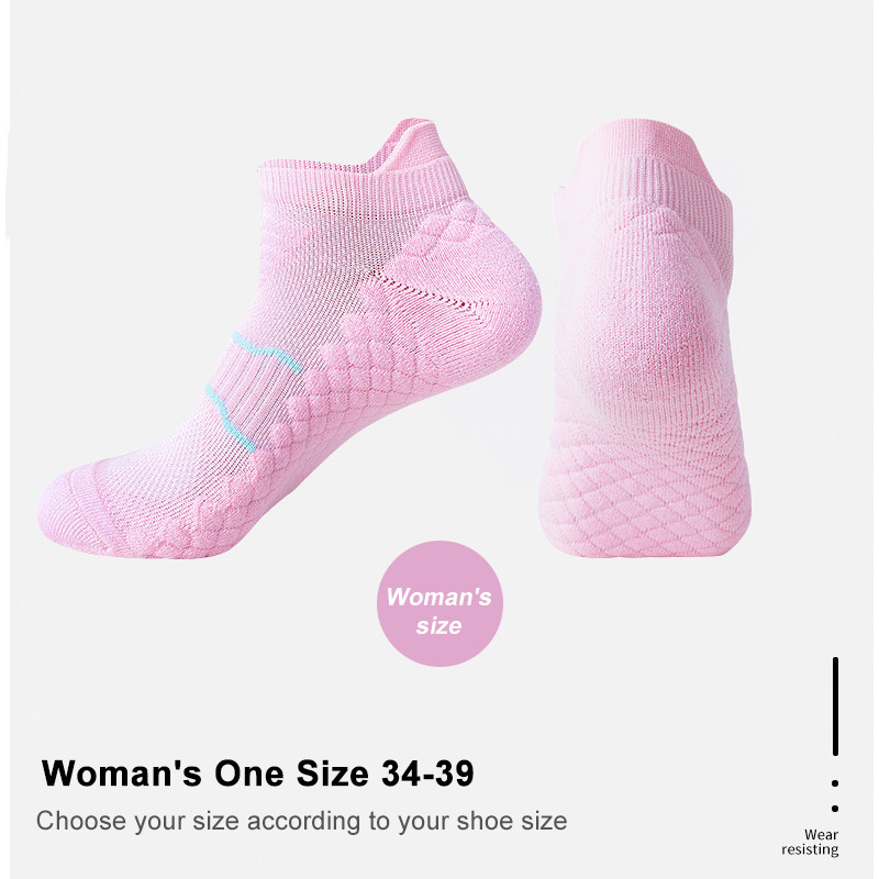 X-TIGER Ženske biciklističke čarape 3 para uniseks sportskih čarapa za vanjske sportove protiv klizanja Čarape za biciklističke sportove Čarape za cestovne bicikle Nogomet za trčanje