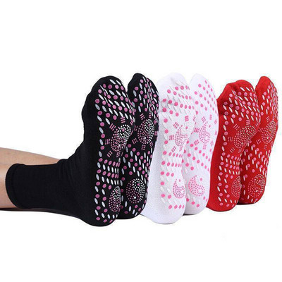 3 perechi de șosete magnetice cu autoîncălzire femei bărbați șosete autoîncălzite tur Terapie magnetică confort iarna șosete calde pentru masaj presiune