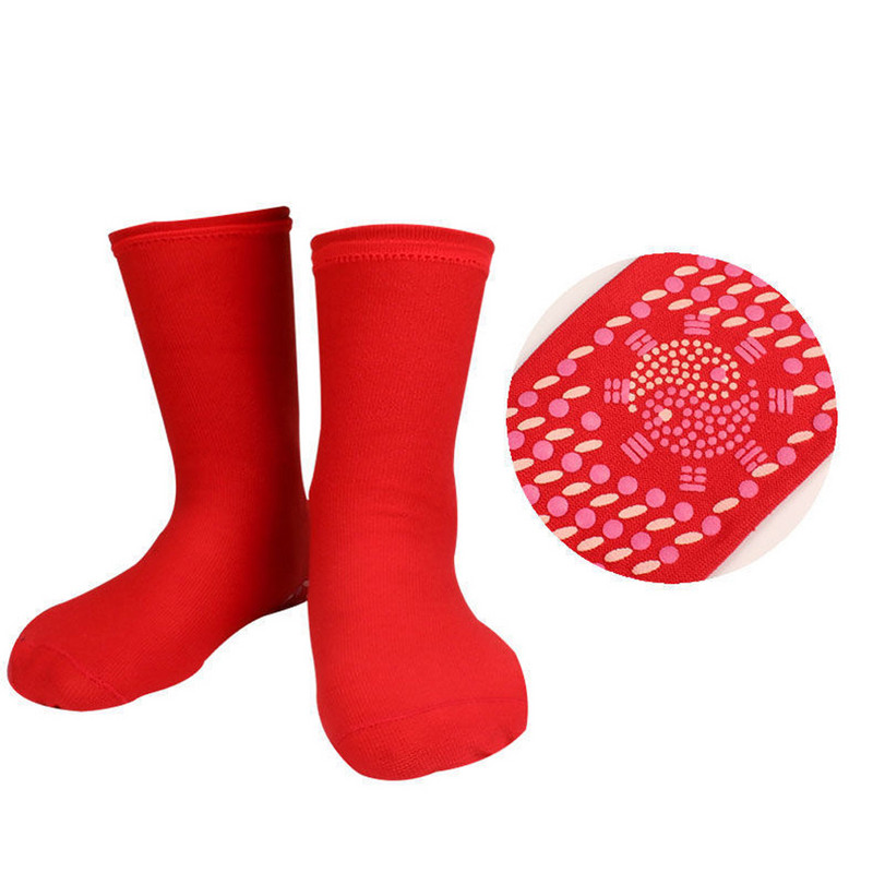 3 perechi de șosete magnetice cu autoîncălzire femei bărbați șosete autoîncălzite tur Terapie magnetică confort iarna șosete calde pentru masaj presiune