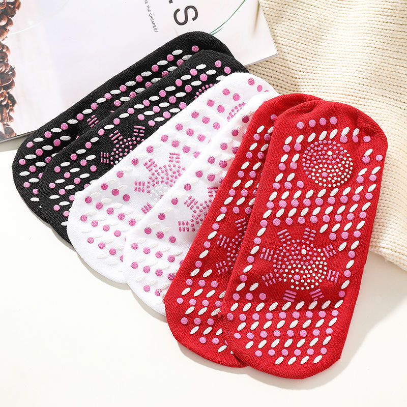 3 perechi de șosete magnetice cu autoîncălzire femei bărbați șosete autoîncălzite tur Terapie magnetică confort iarna șosete calde pentru masaj presiune