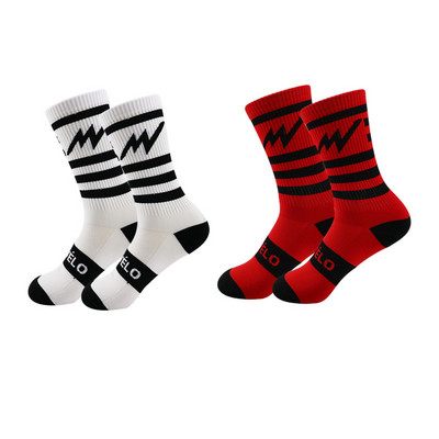 Jalgrattasokid Mugavad välispordisokid Meeste Naiste Dot Sokid Jooksmine Matkamine Võidusõidu maantee MTB maastikuratta sokid