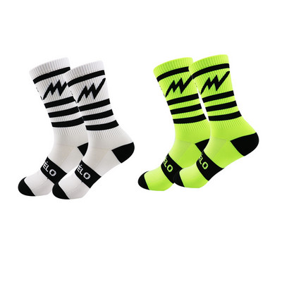 Jalgrattasokid Mugavad välispordisokid Meeste Naiste Dot Sokid Jooksmine Matkamine Võidusõidu maantee MTB maastikuratta sokid